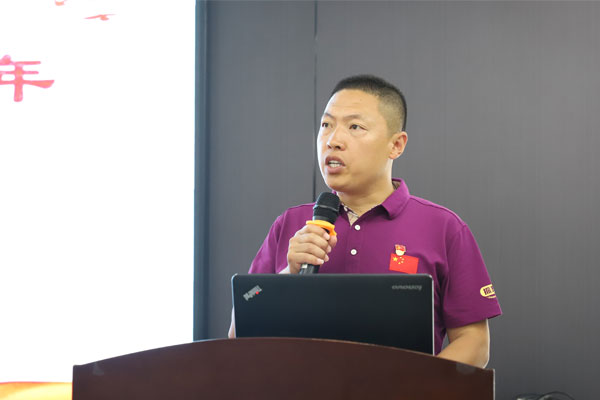 长治一定发制药党支部书记尹利明