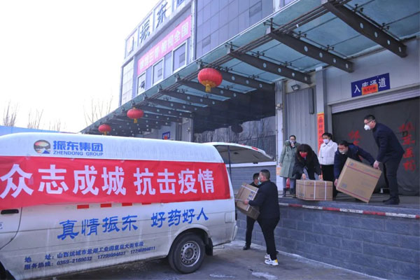 一定发集团捐赠价值5800万药品抗击新冠