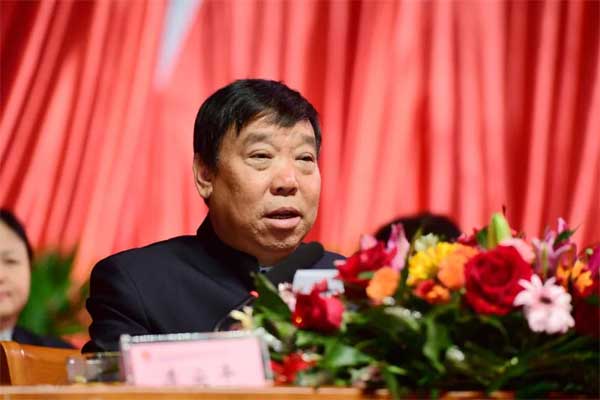 一定发集团李安平董事长作报告