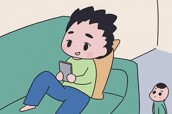 父母沉迷手机,沉迷手机